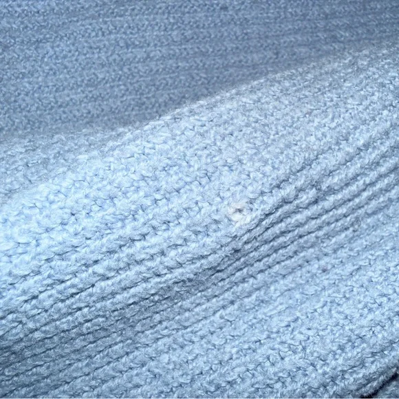 Aerie size small oversized Soft Blue Crew Neck Sweater - Picture 7 of 12